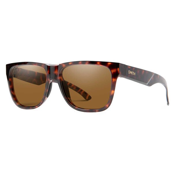Smith Lowdown 2 Sunglasses ChromaPop Polarized in Tortoise with Brown